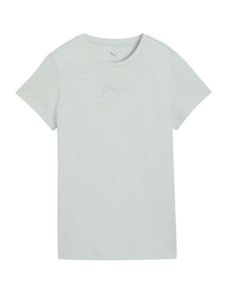 Koszulka damska puma ess script tee miętowa 691760 29