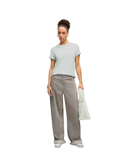 Koszulka damska puma ess script tee miętowa 691760 29