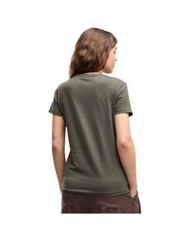 Koszulka damska puma ess small no.1 logo tee(s) khaki 682373 69