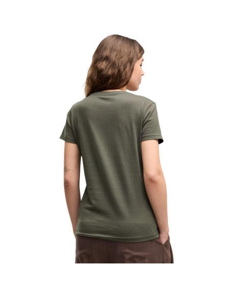 Koszulka damska puma ess small no.1 logo tee(s) khaki 682373 69
