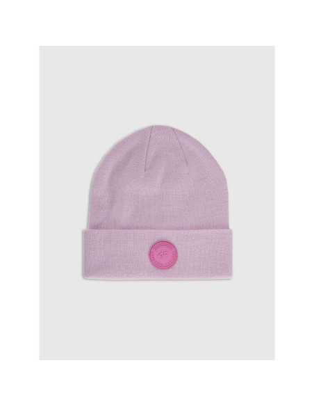 Czapka zimowa beanie dziewczęca 4f 4fjraw25acapf0749-56s