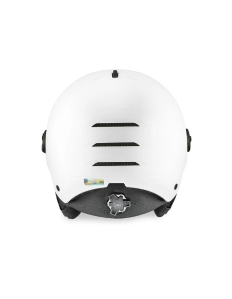 Kask narciarski uvex wanted visor pro v white matt