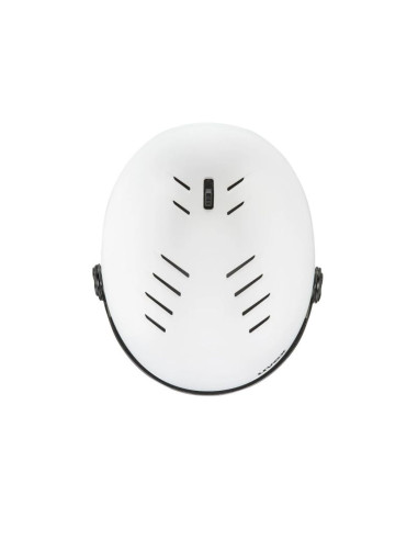 Kask narciarski uvex wanted visor pro v white matt