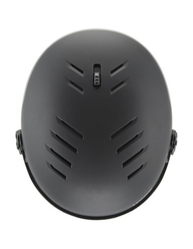 Kask narciarski uvex wanted visor pro v black matt