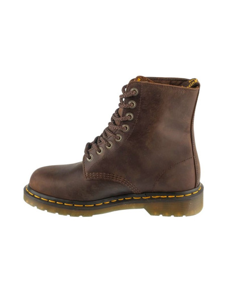 Dr. martens 1460 pascal emboss floral 8 eye boot dm43276200 brązowe 36