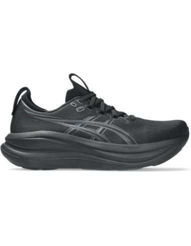 Buty do biegania męskie asics gel-nimbus 28 niskie przed kostkę czarne (1011c127-001)