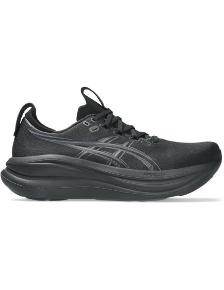 Buty do biegania męskie asics gel-nimbus 28 niskie przed kostkę czarne (1011c127-001)