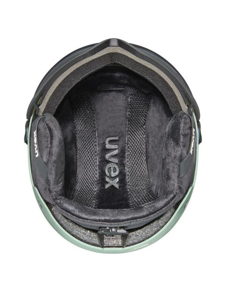Kask narciarski uvex wanted visor 58-61cm l zielony