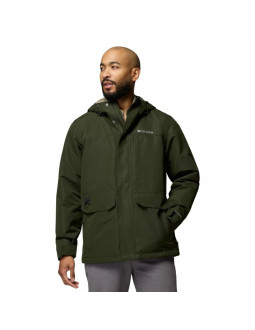Columbia landroamer fleece lined jacket 2174421366 zielone l