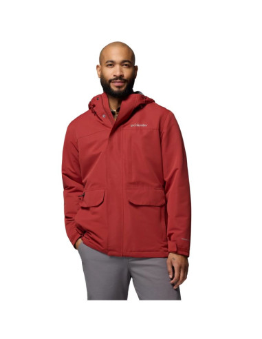 Columbia landroamer fleece lined jacket 2174421632 czerwone l