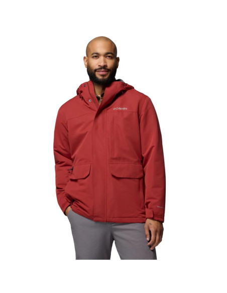 Columbia landroamer fleece lined jacket 2174421632 czerwone l