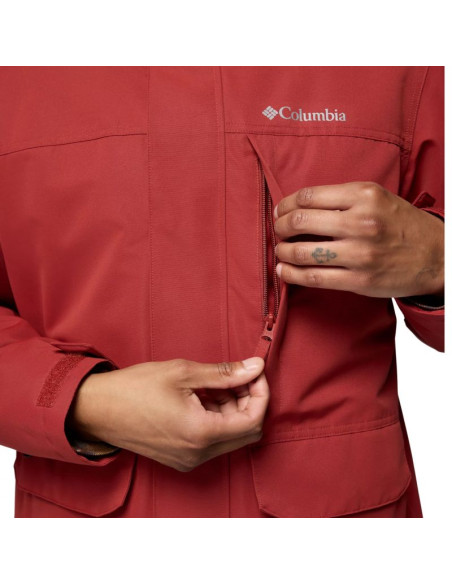 Columbia landroamer fleece lined jacket 2174421632 czerwone l