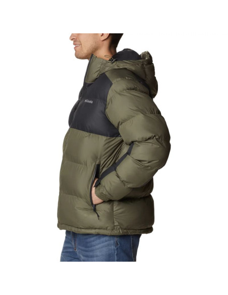 Columbia pike lake ii hooded jacket 2050931399 zielone l