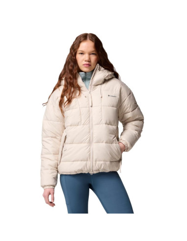 Columbia pike lake iii hooded jacket 2133563278 beżowe l