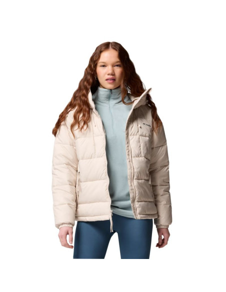 Columbia pike lake iii hooded jacket 2133563278 beżowe l