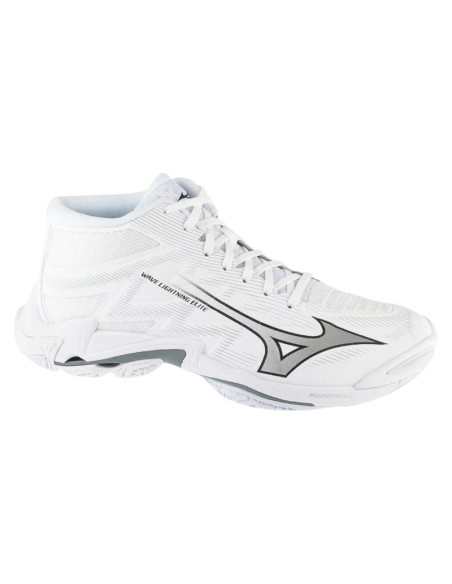 Mizuno wave lightning elite mid v1ga260583 białe 42,5