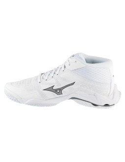 Mizuno wave lightning elite mid v1ga260583 białe 42,5 2