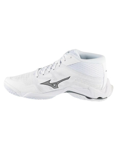 Mizuno wave lightning elite mid v1ga260583 białe 42,5