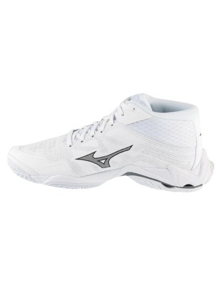 Mizuno wave lightning elite mid v1ga260583 białe 42,5