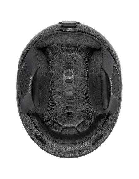 Kask narciarski uvex monte lt mips 56-59cm black matt