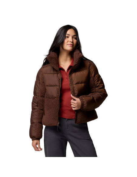 Columbia leadbetter point ii sherpa hybrid 2085602256 brązowe l