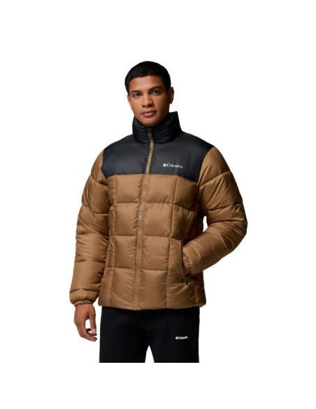 Columbia puffect iv jacket 2174301257 brązowe l