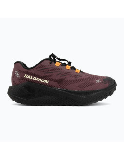 Buty do biegania damskie salomon aero blaze 4 grvl w niskie przed kostkę bordowe (l45472700)