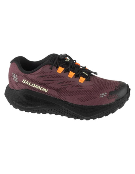 Buty do biegania damskie salomon aero blaze 4 grvl w niskie przed kostkę bordowe (l45472700)