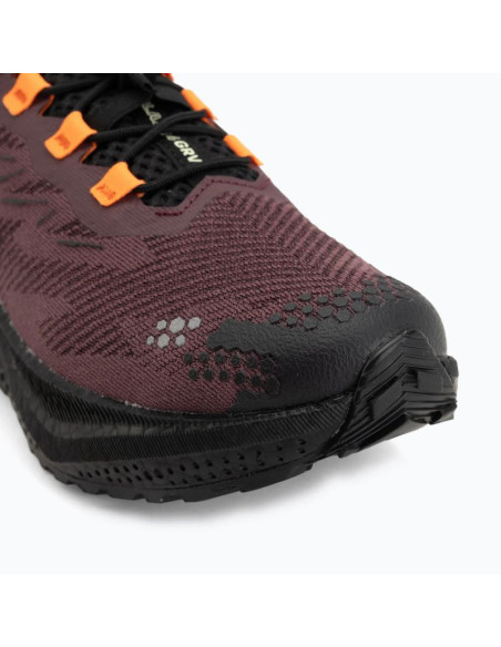 Buty do biegania damskie salomon aero blaze 4 grvl w niskie przed kostkę bordowe (l45472700)