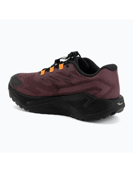 Buty do biegania damskie salomon aero blaze 4 grvl w niskie przed kostkę bordowe (l45472700)