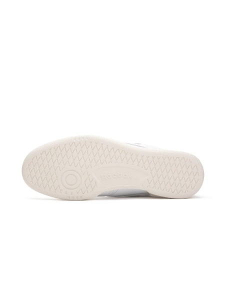 Buty sportowe męskie reebok club c 85 vintage cloud white chalk sneakersy skórzane białe (100007875)