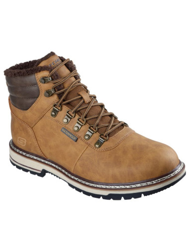 Skechers męskie buty zimowe wodoodporne corado-memphis 205623 wtn