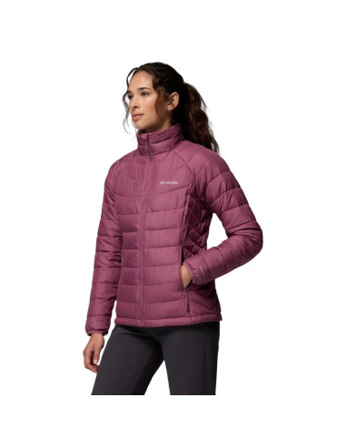 Columbia powder lite ii full zip jacket 2089451551 różowe l