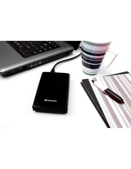 Dysk zewnętrzny slim ssd usb-c 265gb czarny/usb 3.2/usb-c gen1