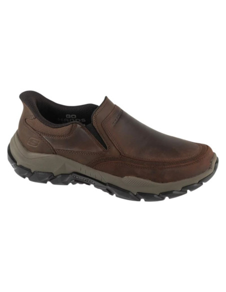 Skechers slip-ins: santoro - archaic 205680-brn brązowe 41