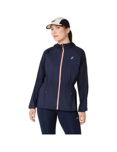 Asics road packable jacket 2012d076-400 granatowe l