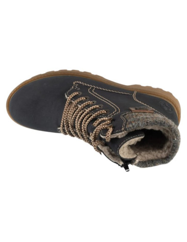 Rieker booties 73220-14 niebieskie 37