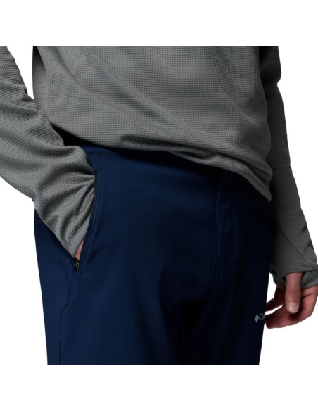 Columbia essential hike brushed back pant 2172961464 granatowe 30-32