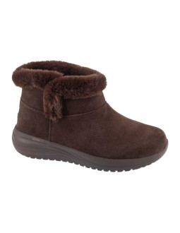 Skechers on-the-go stellar - cozy step 144745-dbrn brązowe 35,5