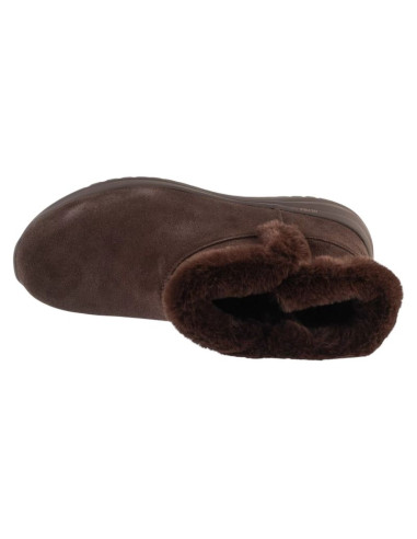 Skechers on-the-go stellar - cozy step 144745-dbrn brązowe 35,5
