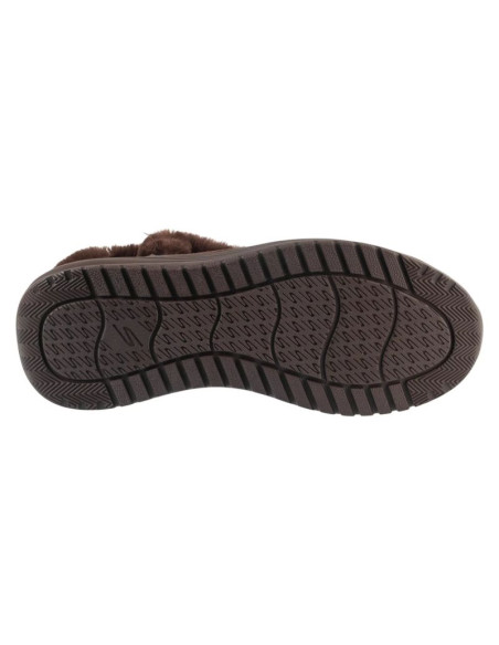 Skechers on-the-go stellar - cozy step 144745-dbrn brązowe 35,5