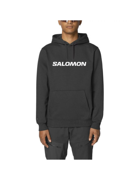 Salomon hoodie m lc2525200 czarne l