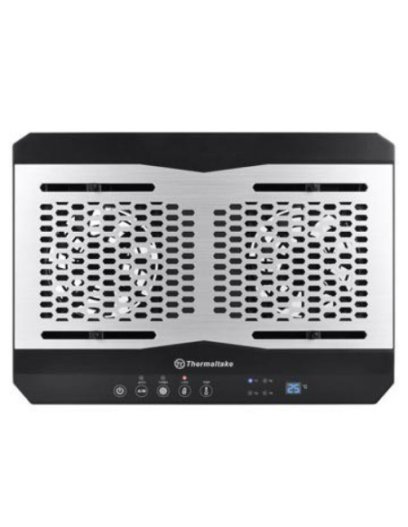 Podkładka chłodząca pod laptop thermaltake massive tm cl-n002-pl12bl-a (17.x cala  2 wentylatory  hub)