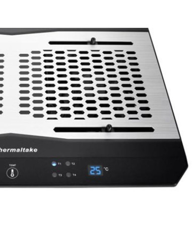 Podkładka chłodząca pod laptop thermaltake massive tm cl-n002-pl12bl-a (17.x cala  2 wentylatory  hub)