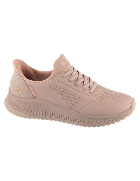 Skechers slip-ins: bobs squad 4 - key look 117740-blsh różowe 37