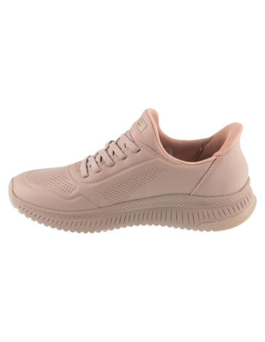 Skechers slip-ins: bobs squad 4 - key look 117740-blsh różowe 37