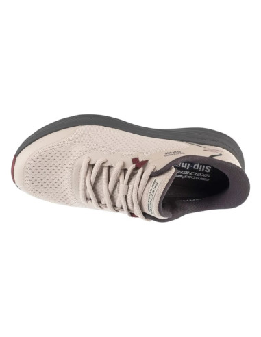 Skechers slip-ins: bobs sport skillz 118431-ntgy beżowe 41
