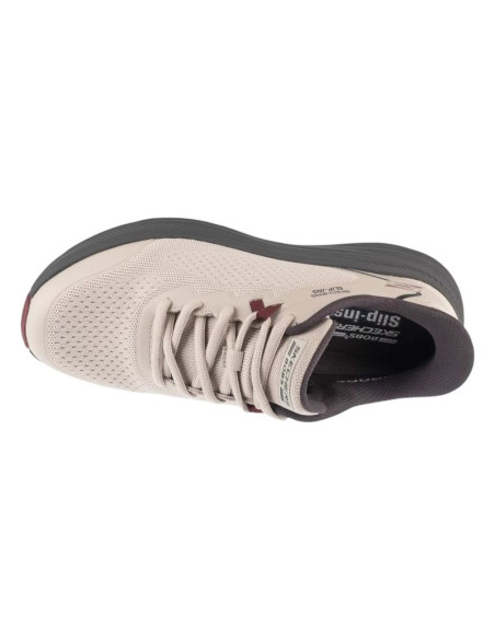 Skechers slip-ins: bobs sport skillz 118431-ntgy beżowe 41