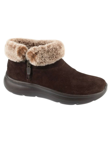 Skechers on-the-go encore - snow-capped 144848-choc brązowe 36