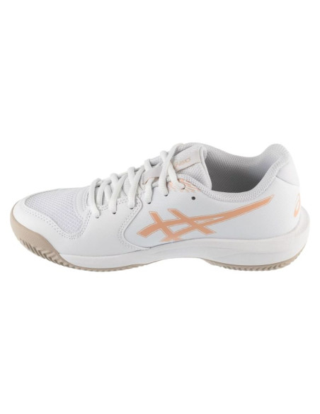 Asics gel-dedicate 9 clay 1042a314-100 białe 37